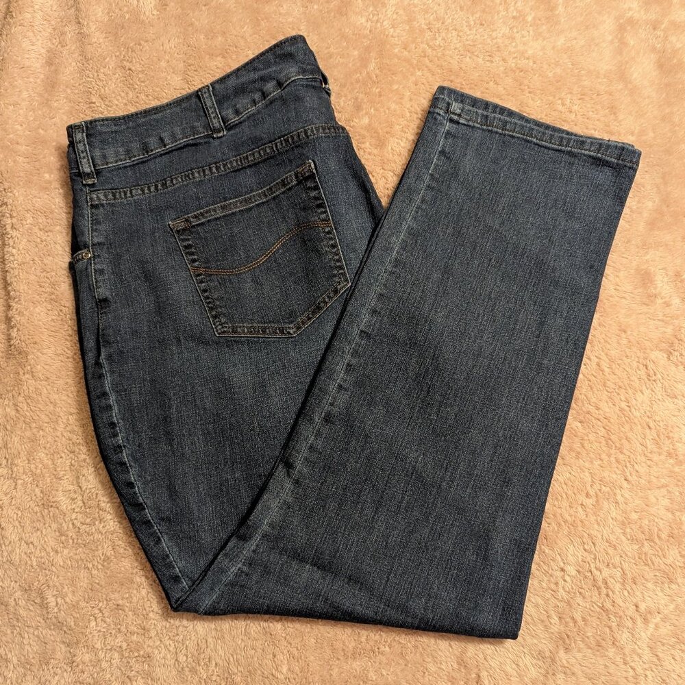 Lee Straight Leg Jeans, Size 24 Medium